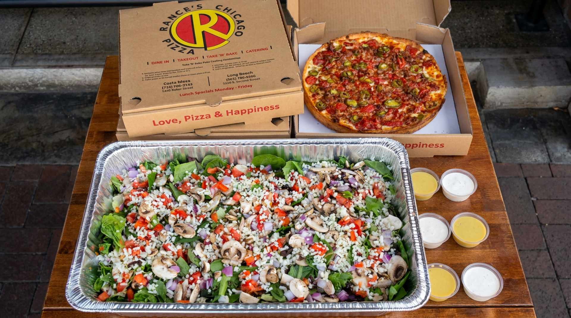 Take & Bake and catering