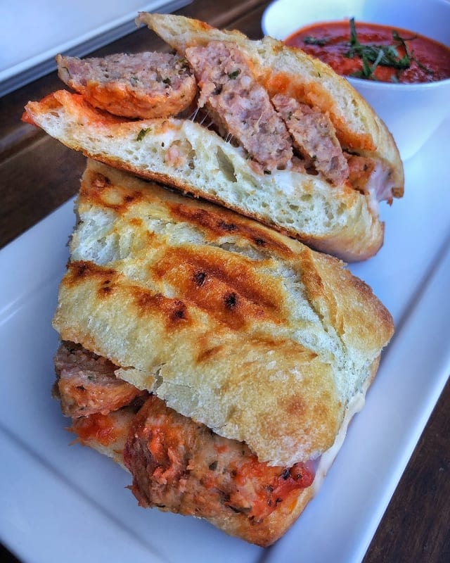 Meatball Panini.